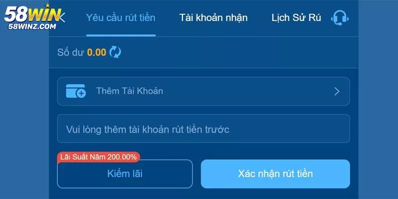 Hướng dẫn chi tiết cho khách hàng cách rút tiền 58WIN