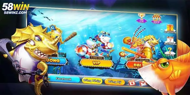 Thông tin sơ lược về siêu phẩm bắn cá giải trí tại 58WIN